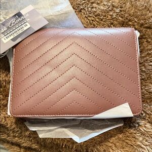 Mauve Quilted Women's crossbody Bag